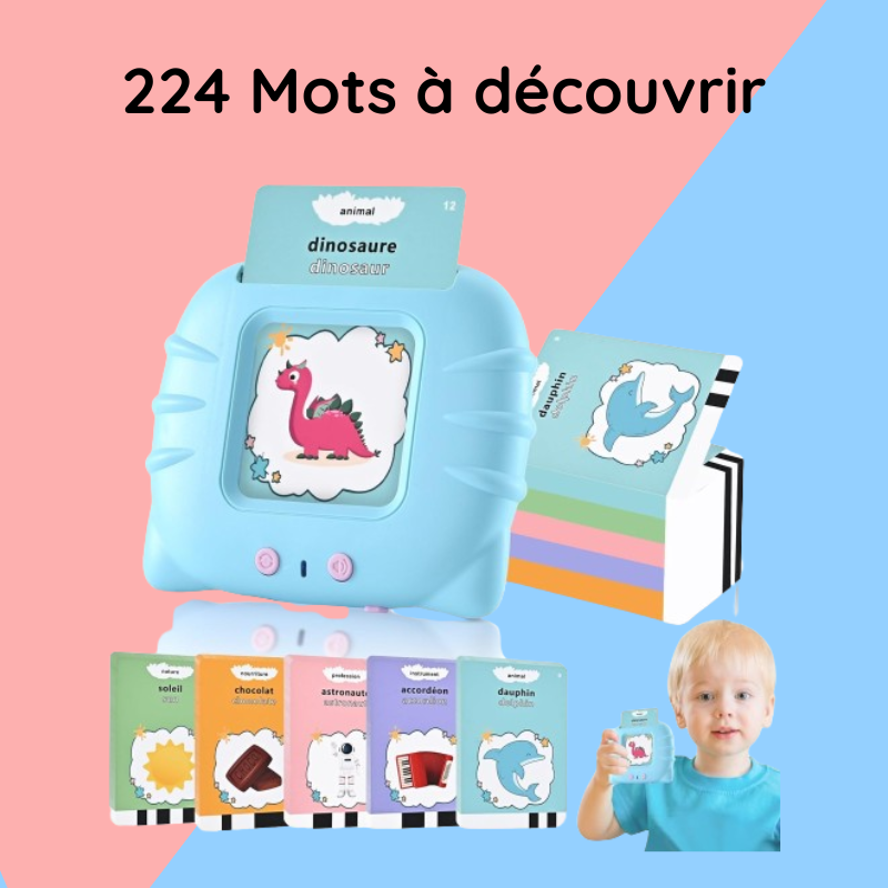 Luna Carte™ Cartes Parlantes Éducatives de 1 à 6 ans