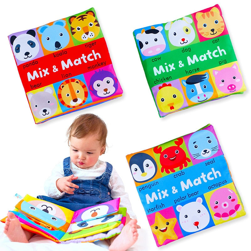 Mix & Match™ Livre d'Éveil / De 6 mois à 4 ans